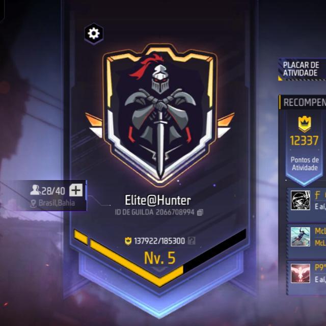 Imagem do grupo Elite_hunter recrutamento