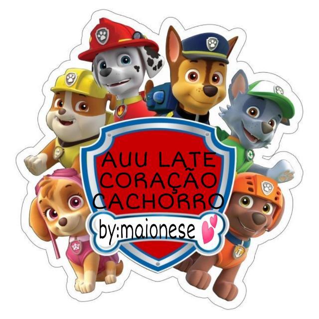 Imagem do grupo auu late coração cachorro