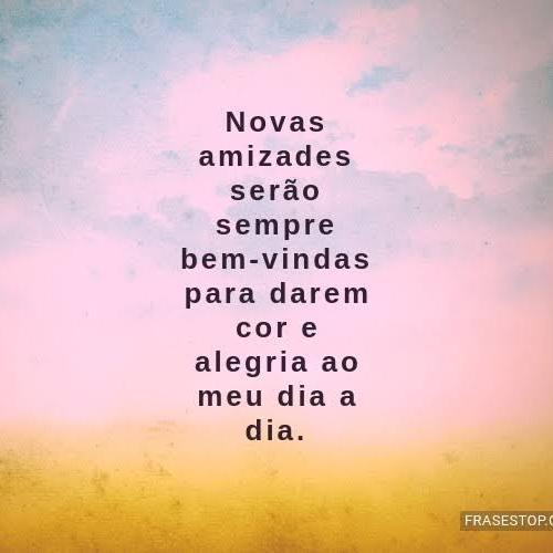 Imagem do grupo Novas amizades