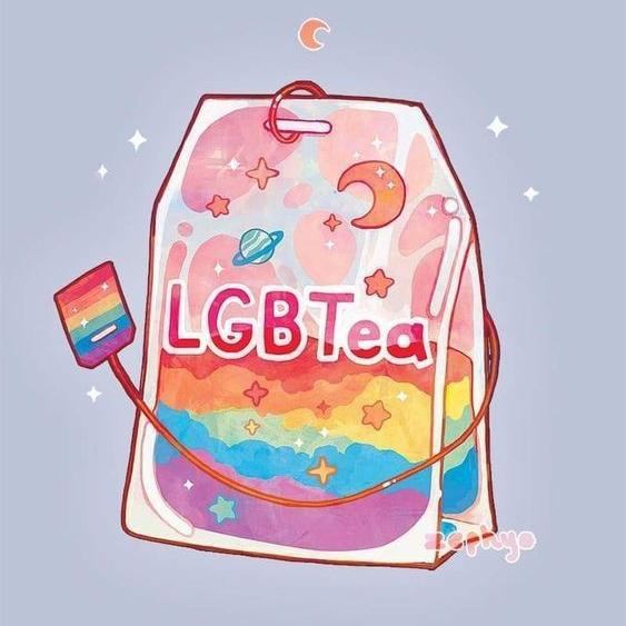 Imagem do grupo LGBTea